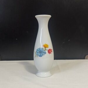 White Floral Vase